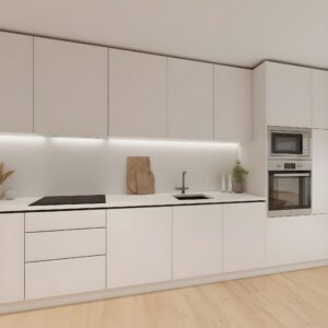 Cocina amueblada