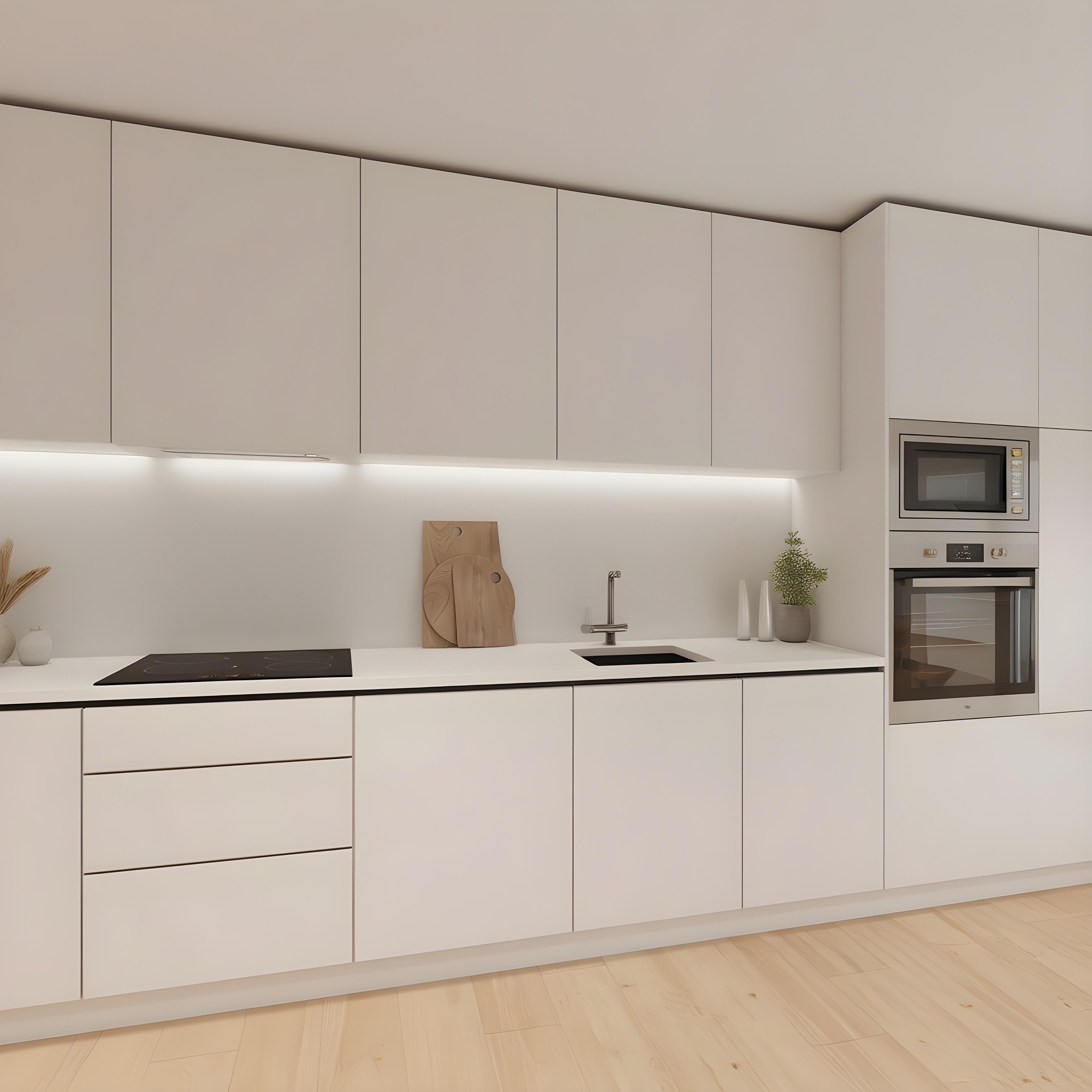 Cocina amueblada